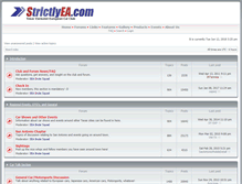 Tablet Screenshot of forum.strictlyea.com