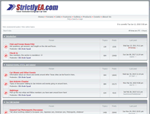 Tablet Screenshot of forums.strictlyea.com